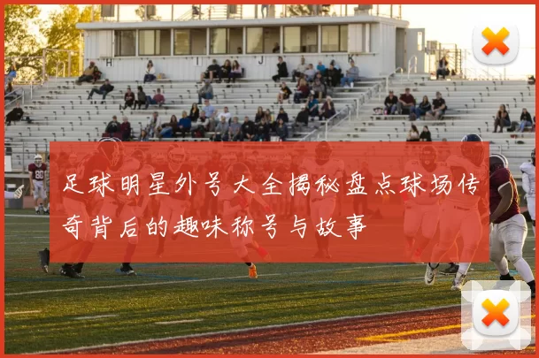足球明星外号大全揭秘盘点球场传奇背后的趣味称号与故事