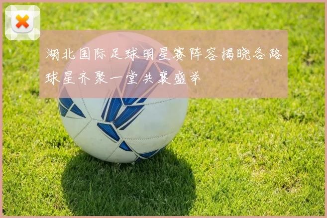 湖北国际足球明星赛阵容揭晓各路球星齐聚一堂共襄盛举