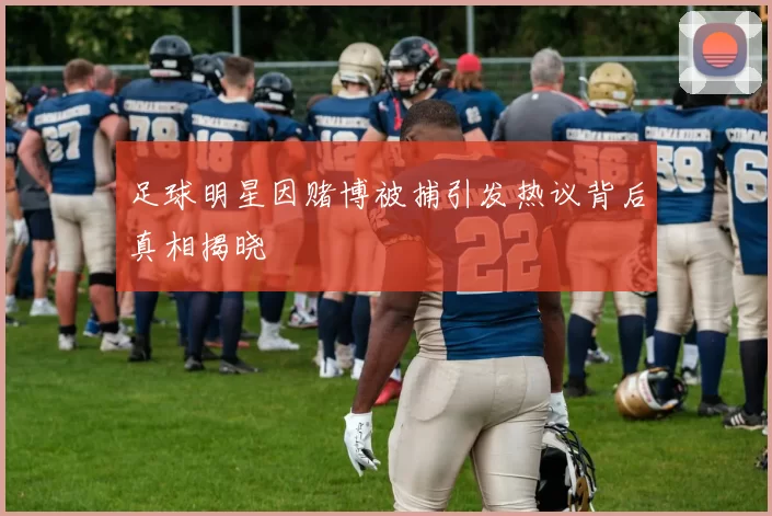 足球明星因赌博被捕引发热议背后真相揭晓