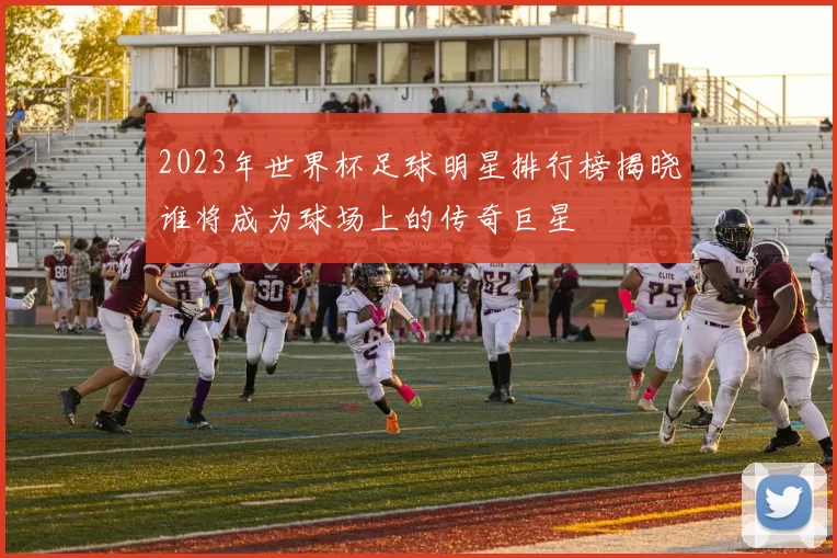2023年世界杯足球明星排行榜揭晓谁将成为球场上的传奇巨星