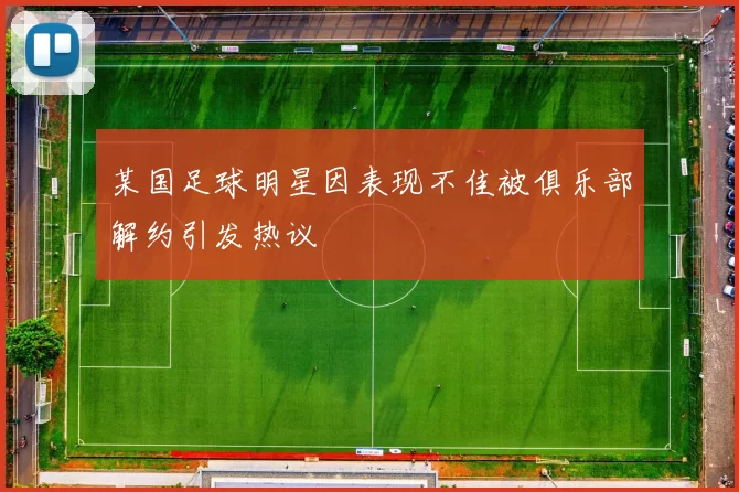 某国足球明星因表现不佳被俱乐部解约引发热议